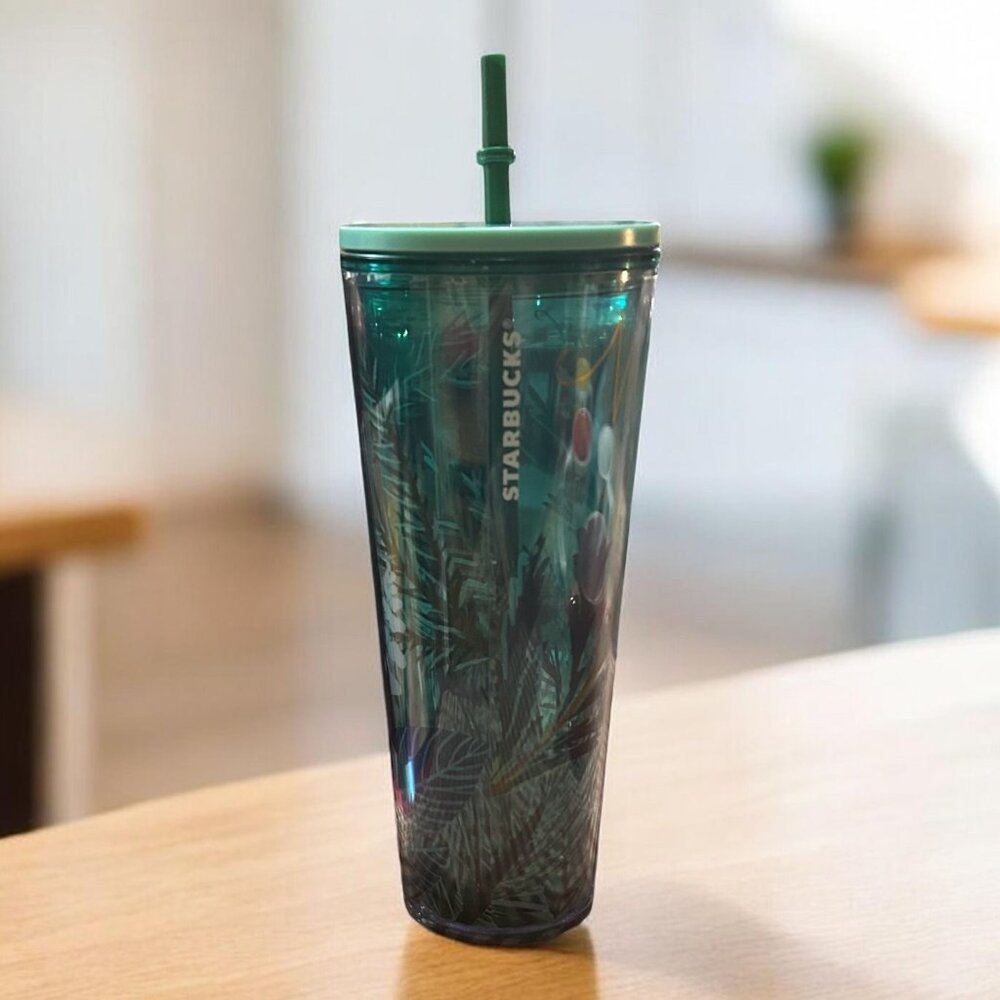 Starbucks Washington 24oz Pine & Pinecone Tumbler -Washington is in Gold letters - Picture 3 of 8